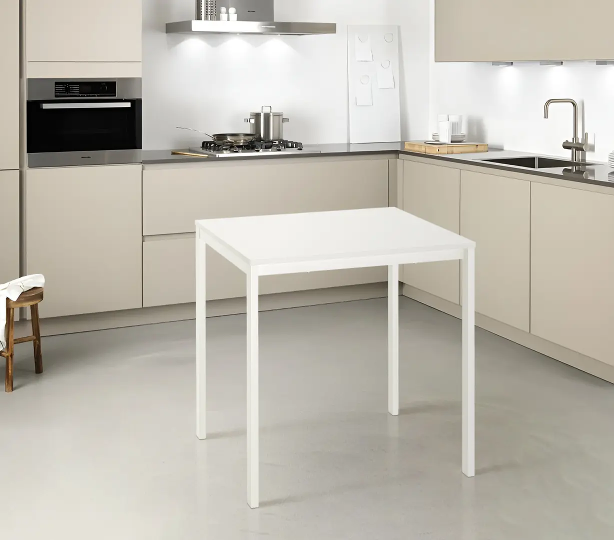 Стол Ikea Vihals 74x74 (Белый)