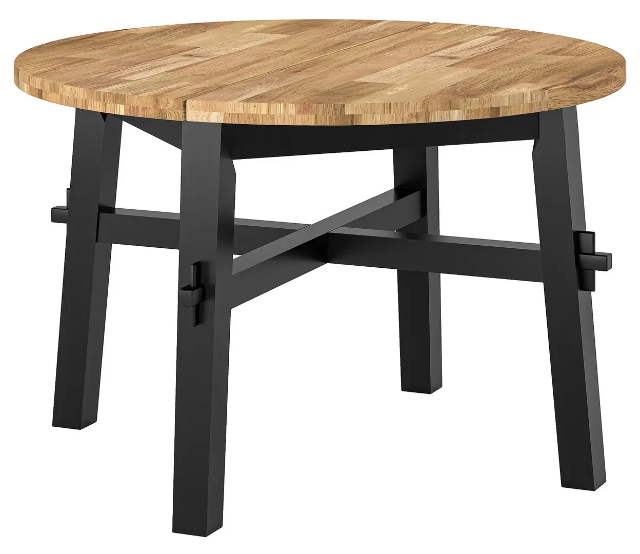 Masa Ikea Skogsta 120 (Acacia/Negru) - 2