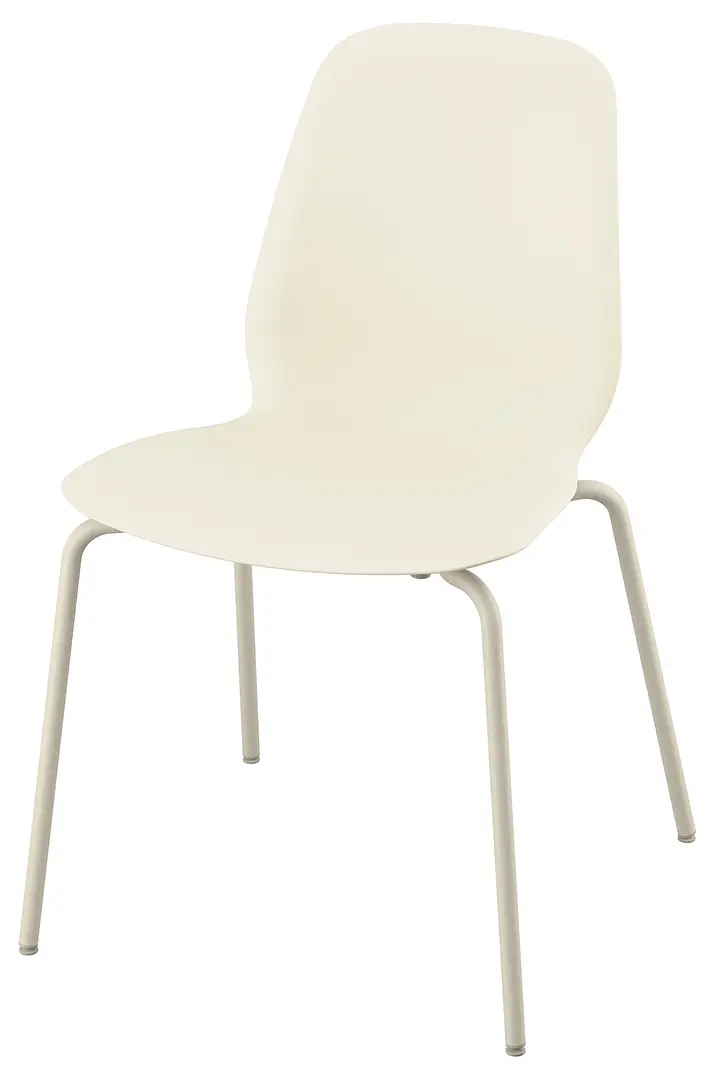 Scaun Ikea Skalsta plastic (Bej/Gri deschis-bej) - 2