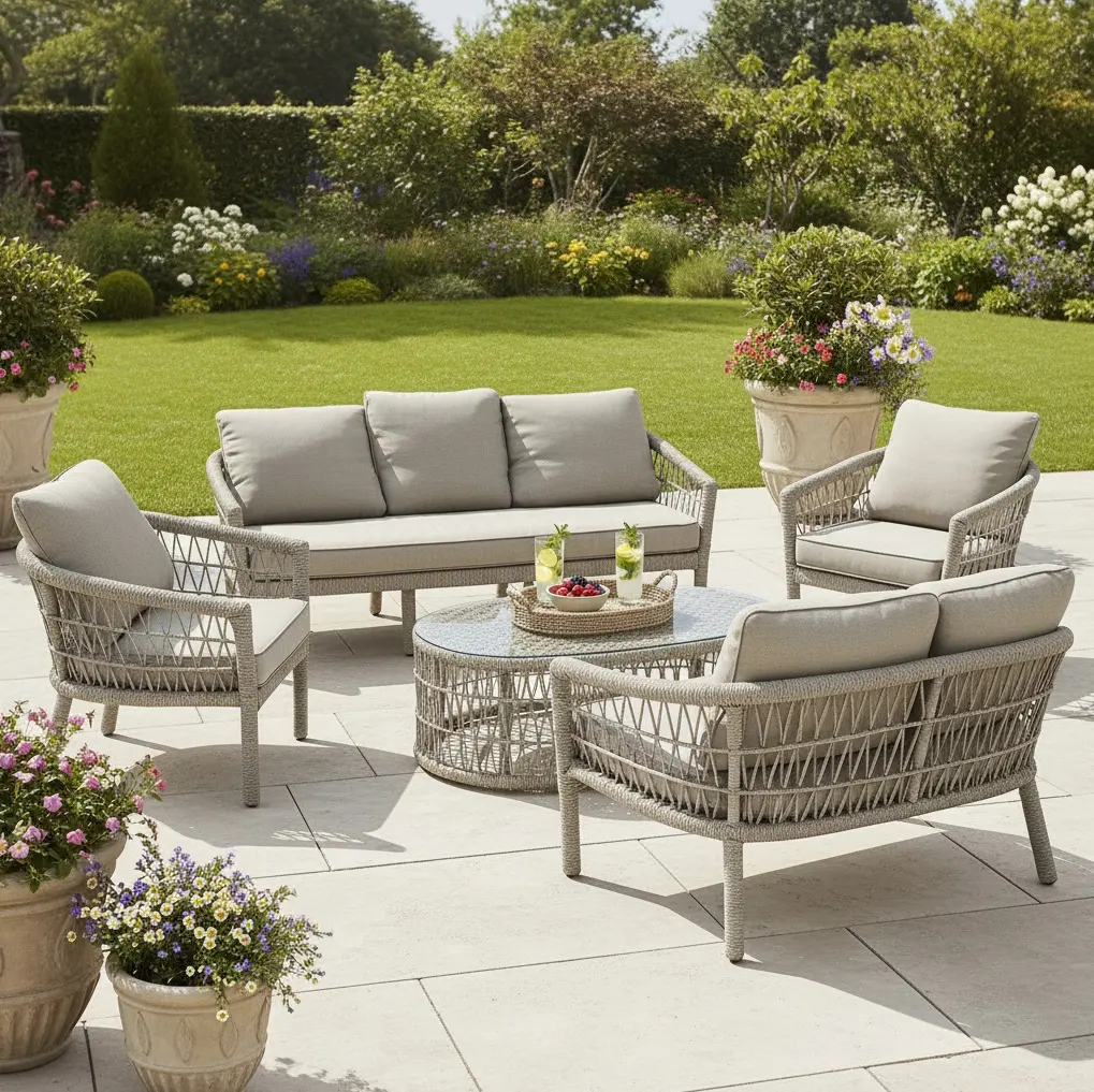 Set mobilier de gradina GardenLine ALF9439 (Grey)