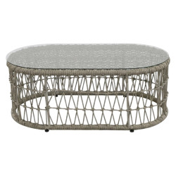 Set mobilier de gradina GardenLine ALF9439 (Grey) Thumb