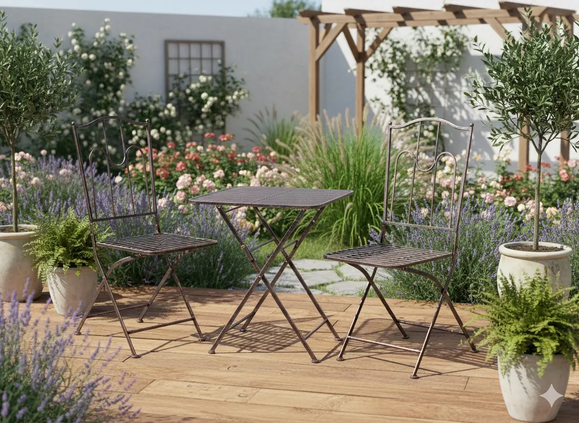 Set mobilier de gradina GardenLine GOM1463 (Brown) - 6