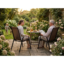 Set scaune de gradina GardenLine TIH1649 (Brown) Thumb