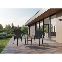 Set scaune de gradina GardenLine TIH1625 (Black) Thumb