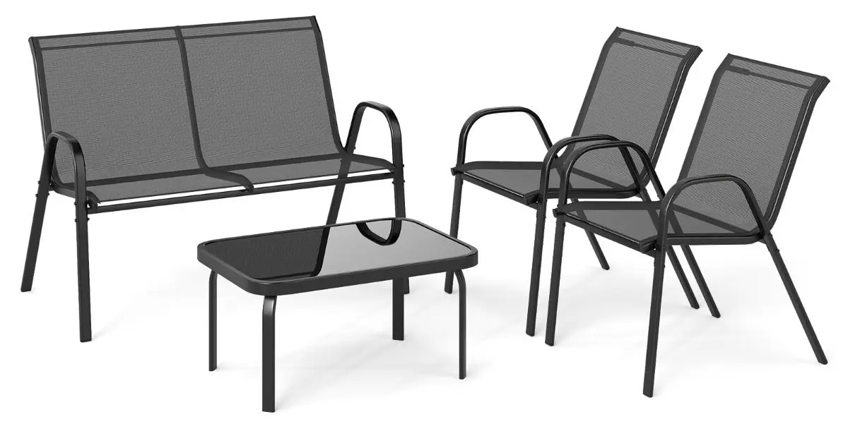 Комплект садовой мебели Costway NP11612GR (Grey) - 2