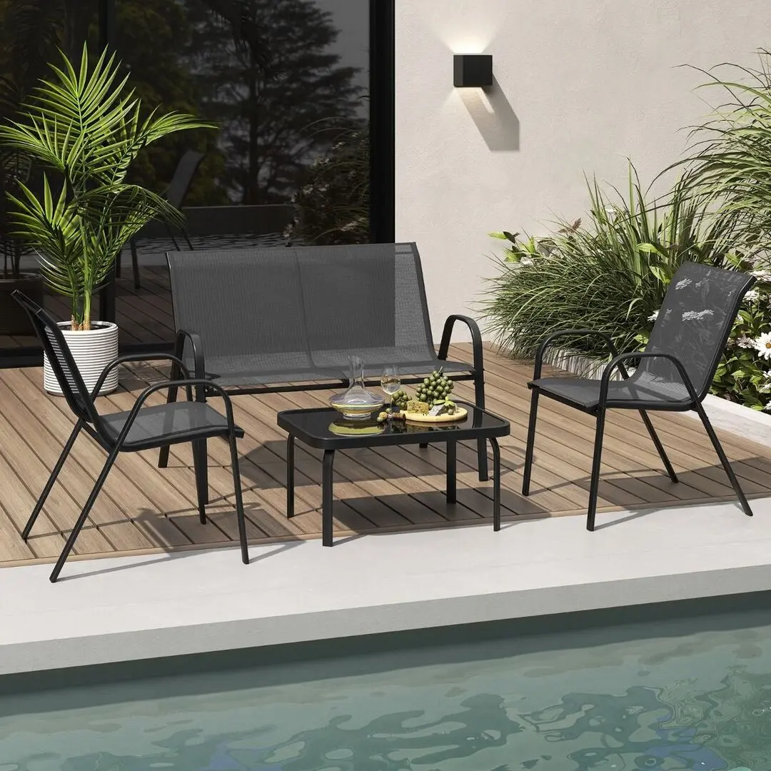 Комплект садовой мебели Costway NP11612GR (Grey)