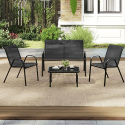 Комплект садовой мебели Costway NP11612GR (Grey) Thumb