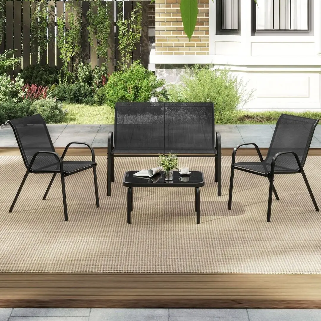 Комплект садовой мебели Costway NP11612GR (Grey) - 6