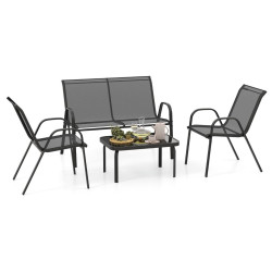 Комплект садовой мебели Costway NP11612GR (Grey) Thumb