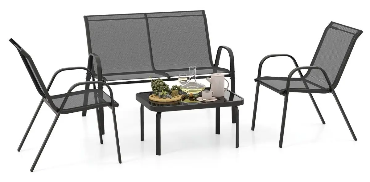 Комплект садовой мебели Costway NP11612GR (Grey) - 3