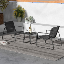 Комплект садовой мебели Costway NP12224DK (Black) Thumb