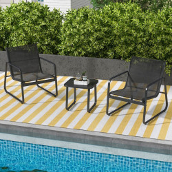 Комплект садовой мебели Costway NP12224DK (Black) Thumb