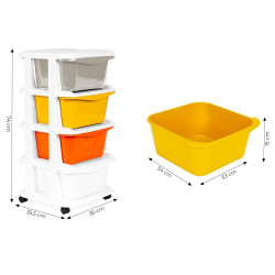 Organizator Modern Home PJJCBS0012-04A (Multicolor) Thumb