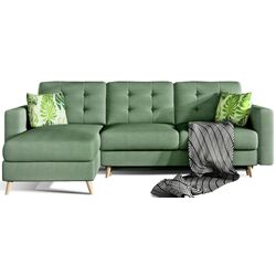 Canapea de colt Eltap Asgard L Soro 34/Jungle 32 (Green) Thumb