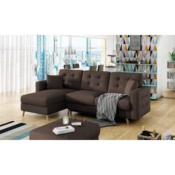 Canapea de colt Eltap Asgard L Sawana 16 (Brown)