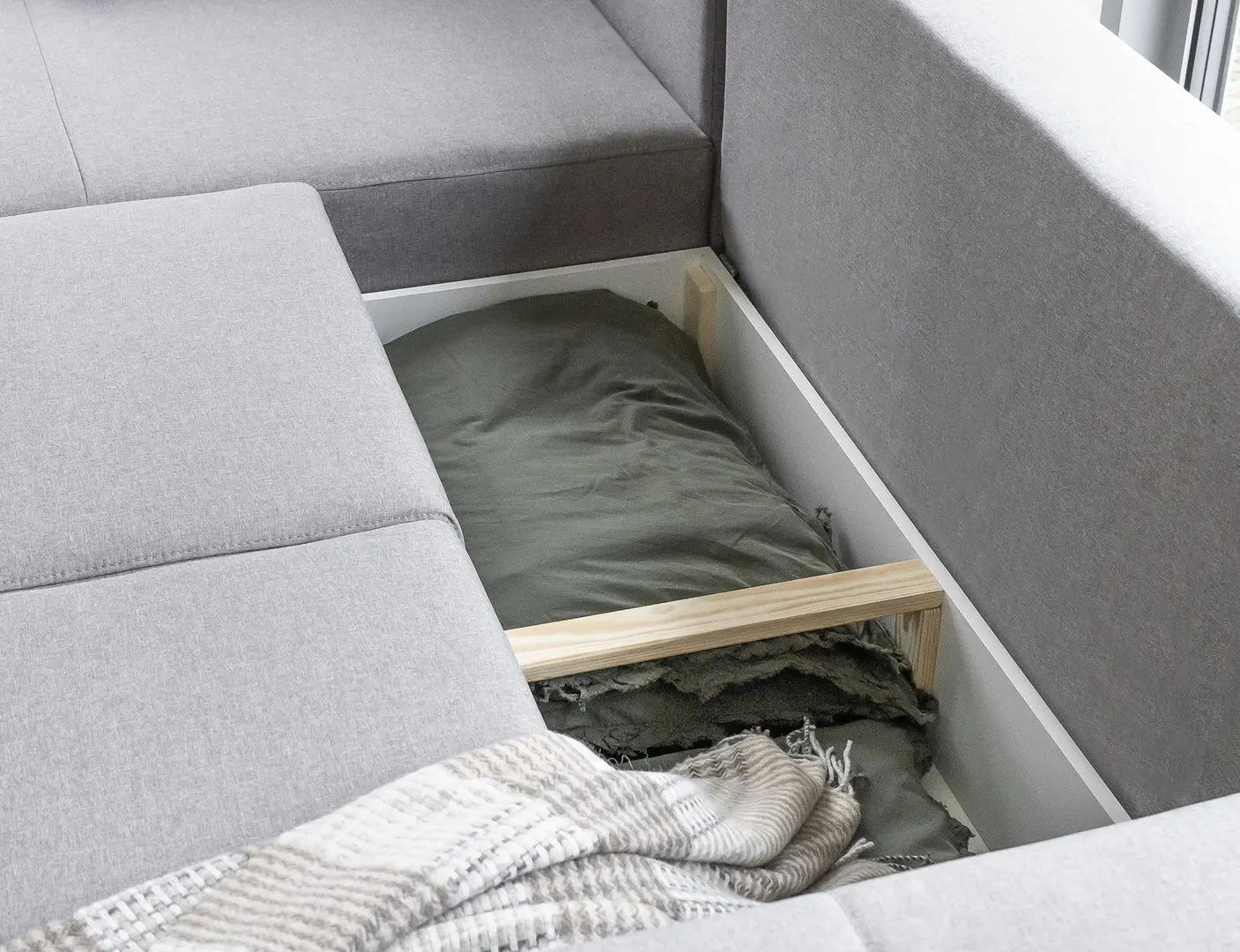 Canapea de colt Eltap Asgard L Sawana 21 (Gray)