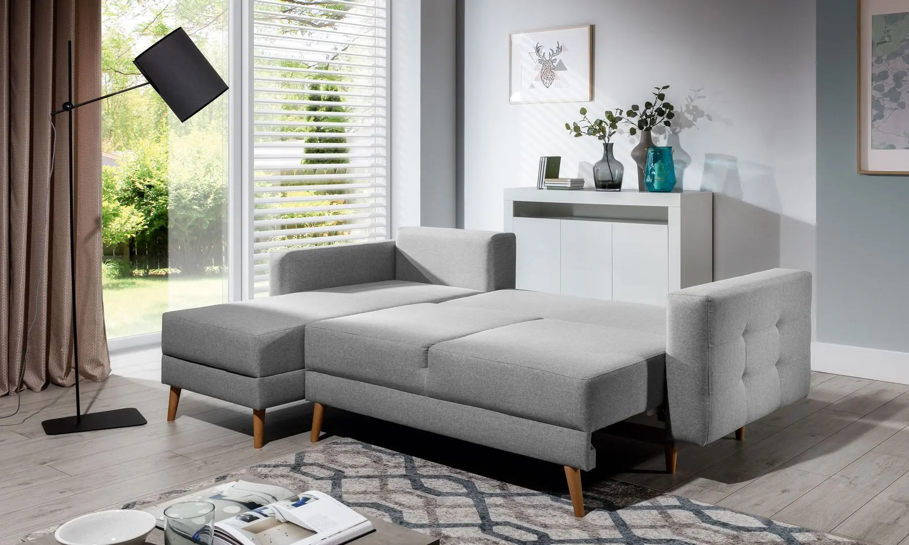 Диван угловой Eltap Asgard L Cover 83 (Gray)