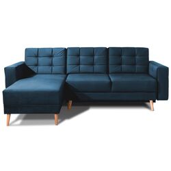 Canapea de colt Eltap Asgard L Monolith 77 (Blue) Thumb