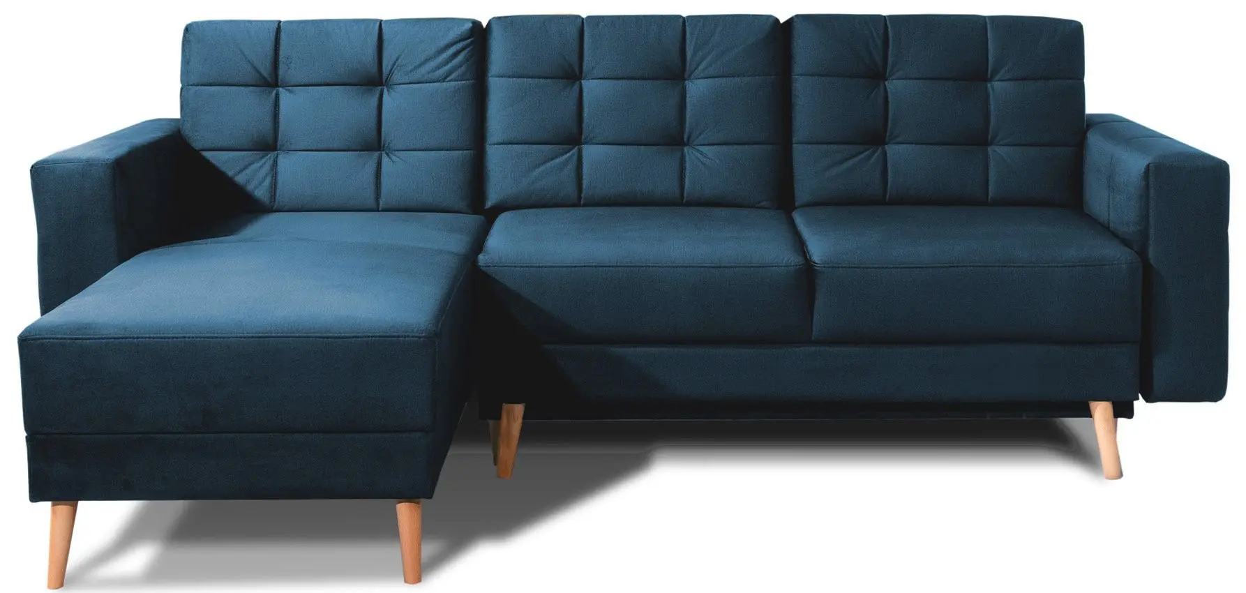 Canapea de colt Eltap Asgard L Monolith 77 (Blue)