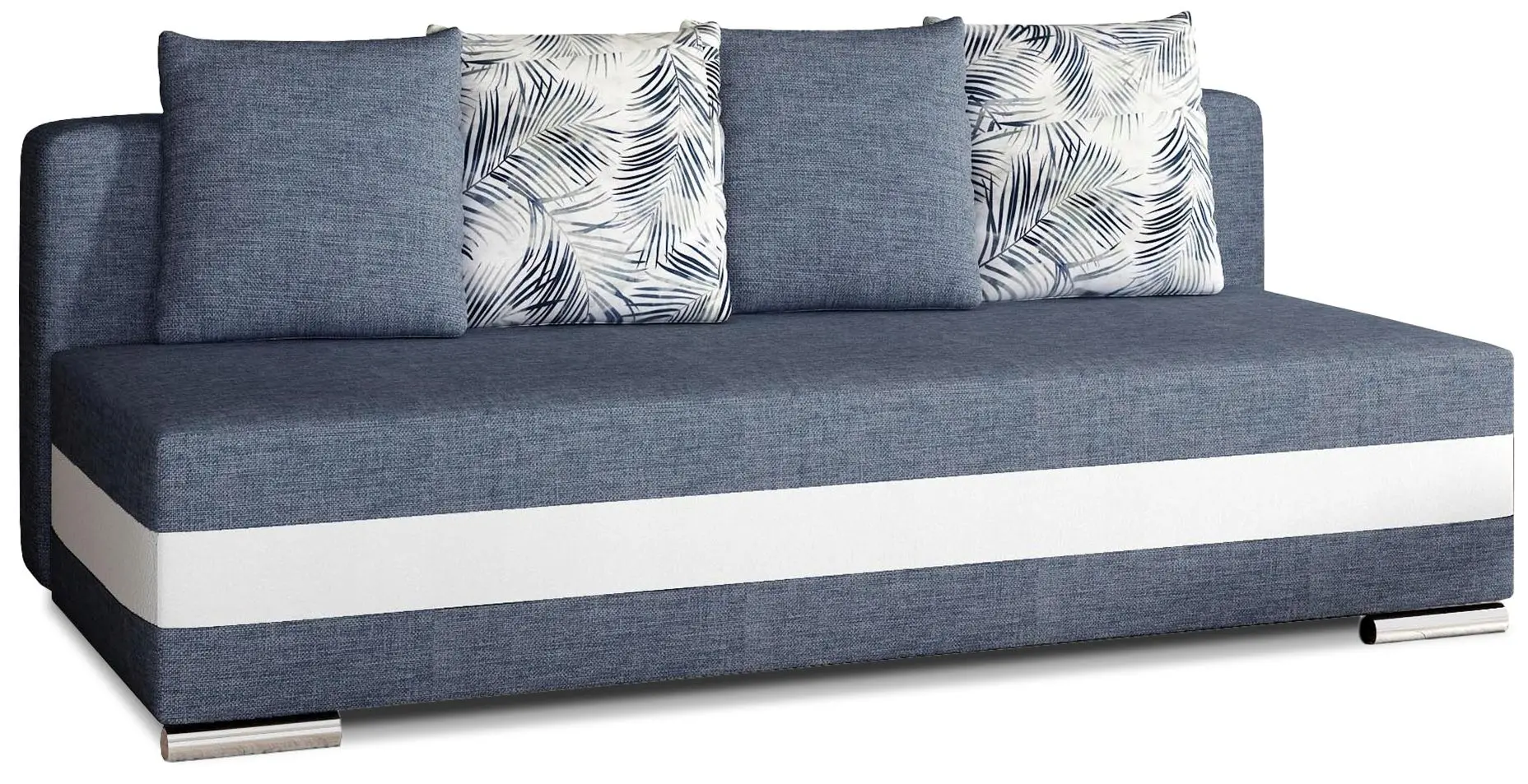 Canapea Eltap Calia Sawana 80/Soft 17/Botanical 80 (Blue/White) - 2