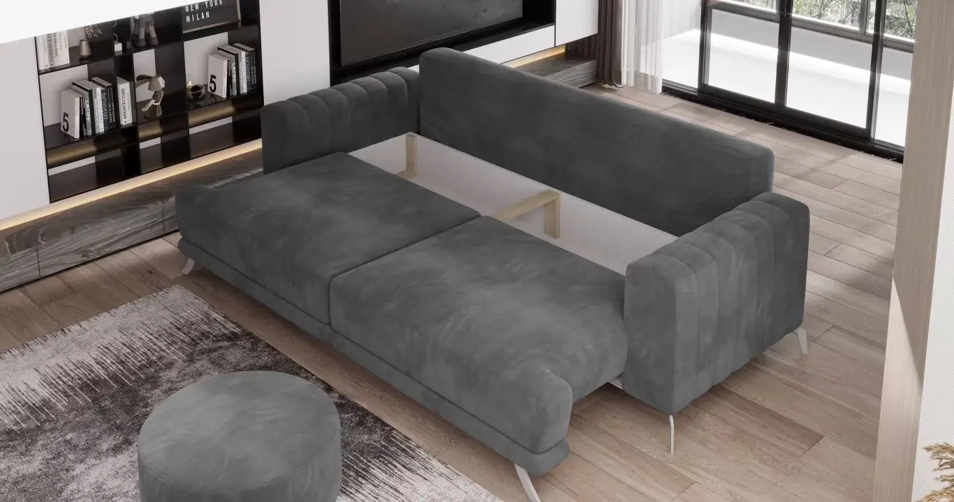 Canapea Eltap Elise Leve 06 (Graphite)