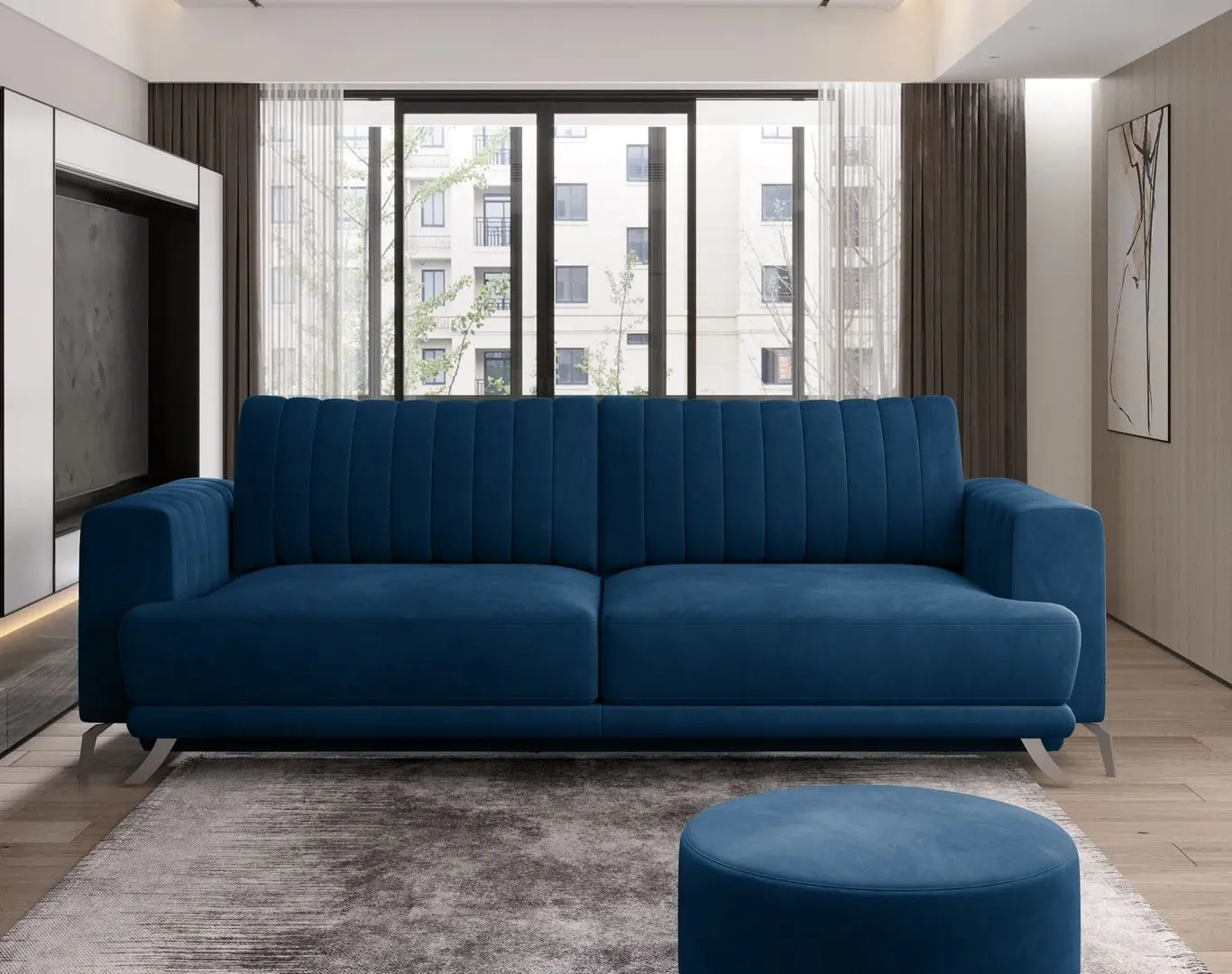 Canapea Eltap Elise Nube 40 (Blue)