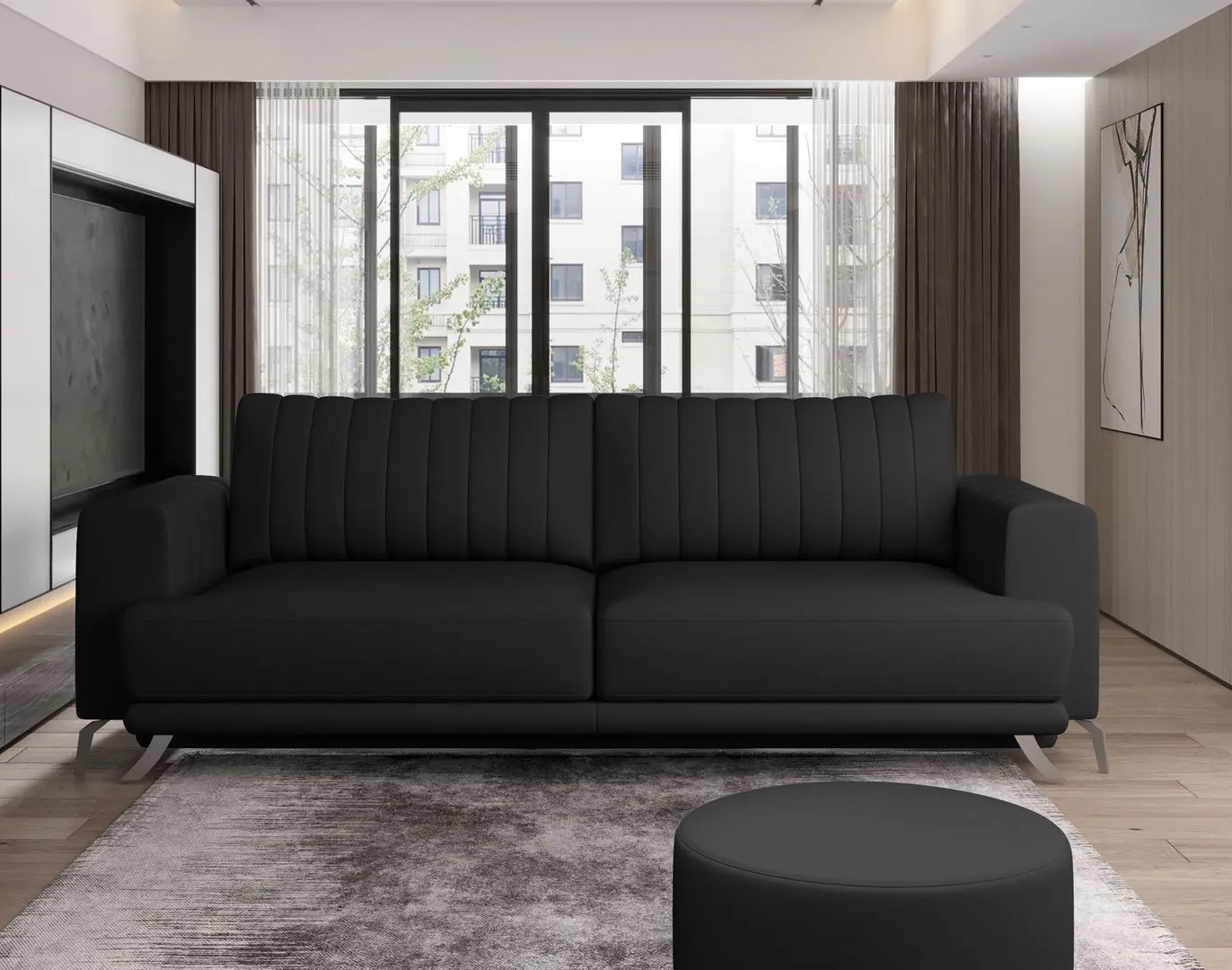 Canapea Eltap Elise Softis 11 (Black)