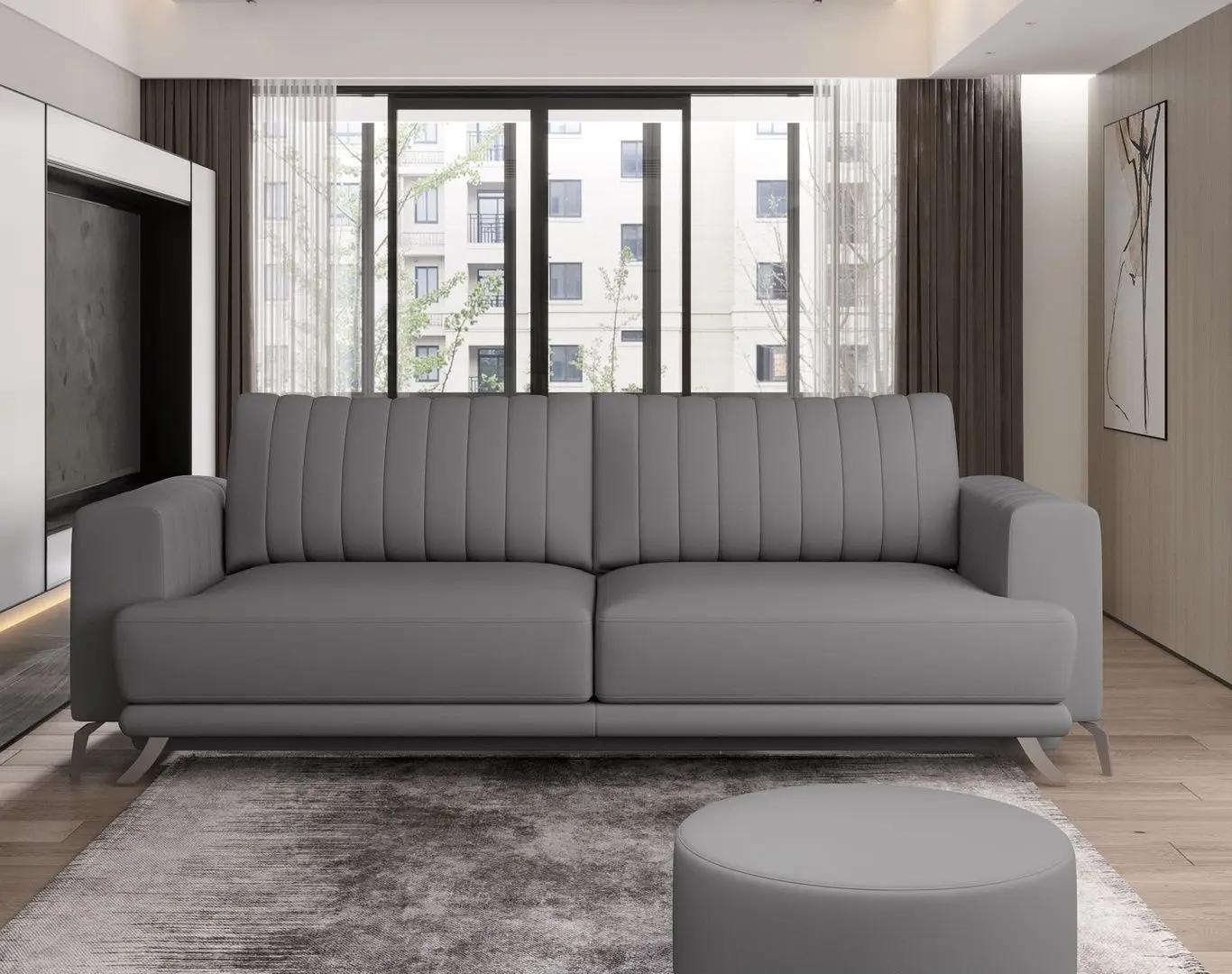 Canapea Eltap Elise Softis 29 (Dark Gray)