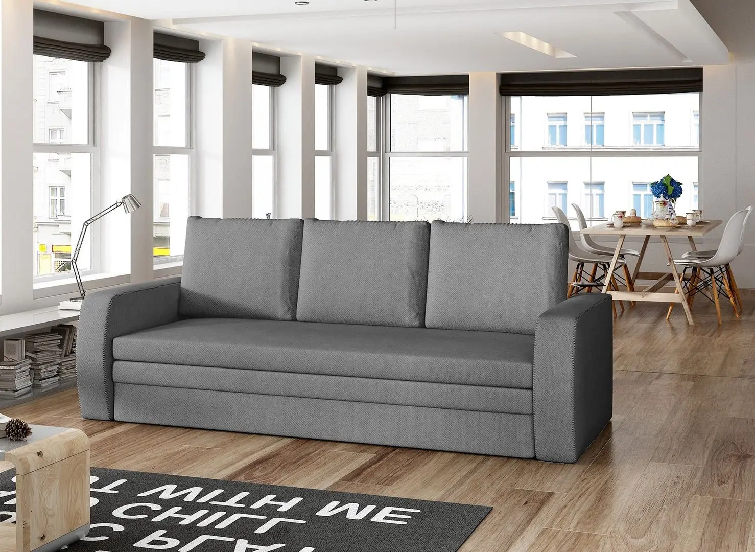 Canapea Eltap Inversa Soro 93 (Gray)