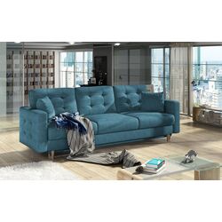 Canapea Eltap Asgard 3F Kronos 13 (Turquoise Dark)