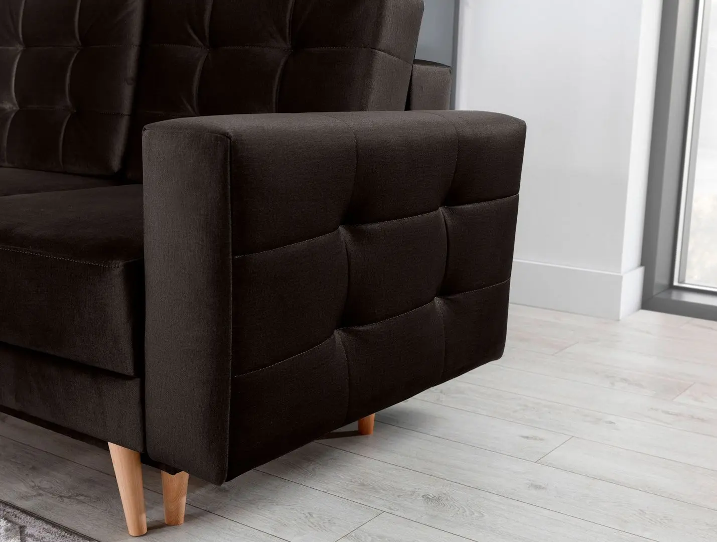 Canapea Eltap Asgard 3F Monolith 29/Monolith 09 (Dark Brown/Light Brown)