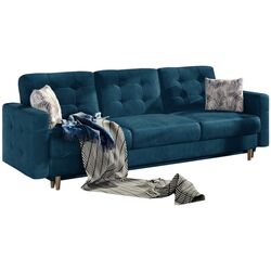 Диван Eltap Asgard 3F Monolith 77/Botanical 80 (Blue) Thumb