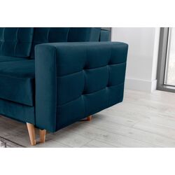 Диван Eltap Asgard 3F Monolith 77/Botanical 80 (Blue) Thumb