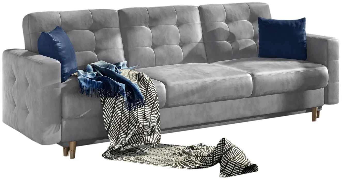 Canapea Eltap Asgard 3F Monolith 84/Monolith 77 (Light Gray/Blue)