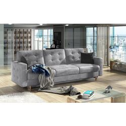 Canapea Eltap Asgard 3F Monolith 84/Monolith 97 (Light Gray/Dark Graphite)