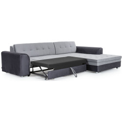 Диван угловой Eltap Sorento Monolith 84/Monolith 97 Right (Gray Light/Dark Graphite) Thumb