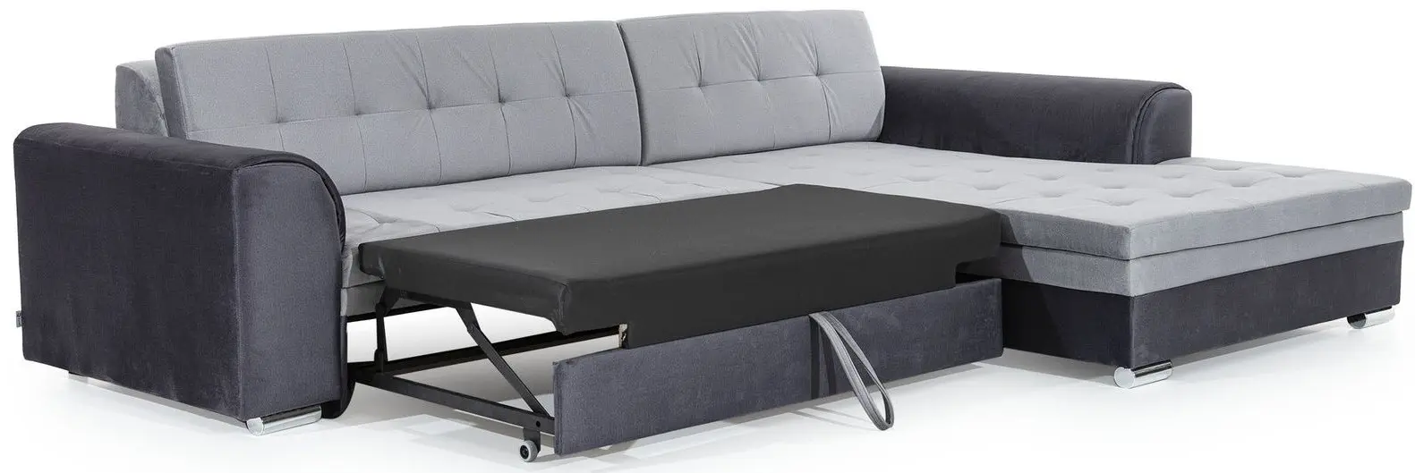 Диван угловой Eltap Sorento Monolith 84/Monolith 97 Right (Gray Light/Dark Graphite) - 4