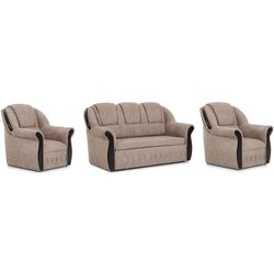 Набор мягкой мебели Eltap Lord 3+1+1 Dora 22 (Beige-Gray) Thumb