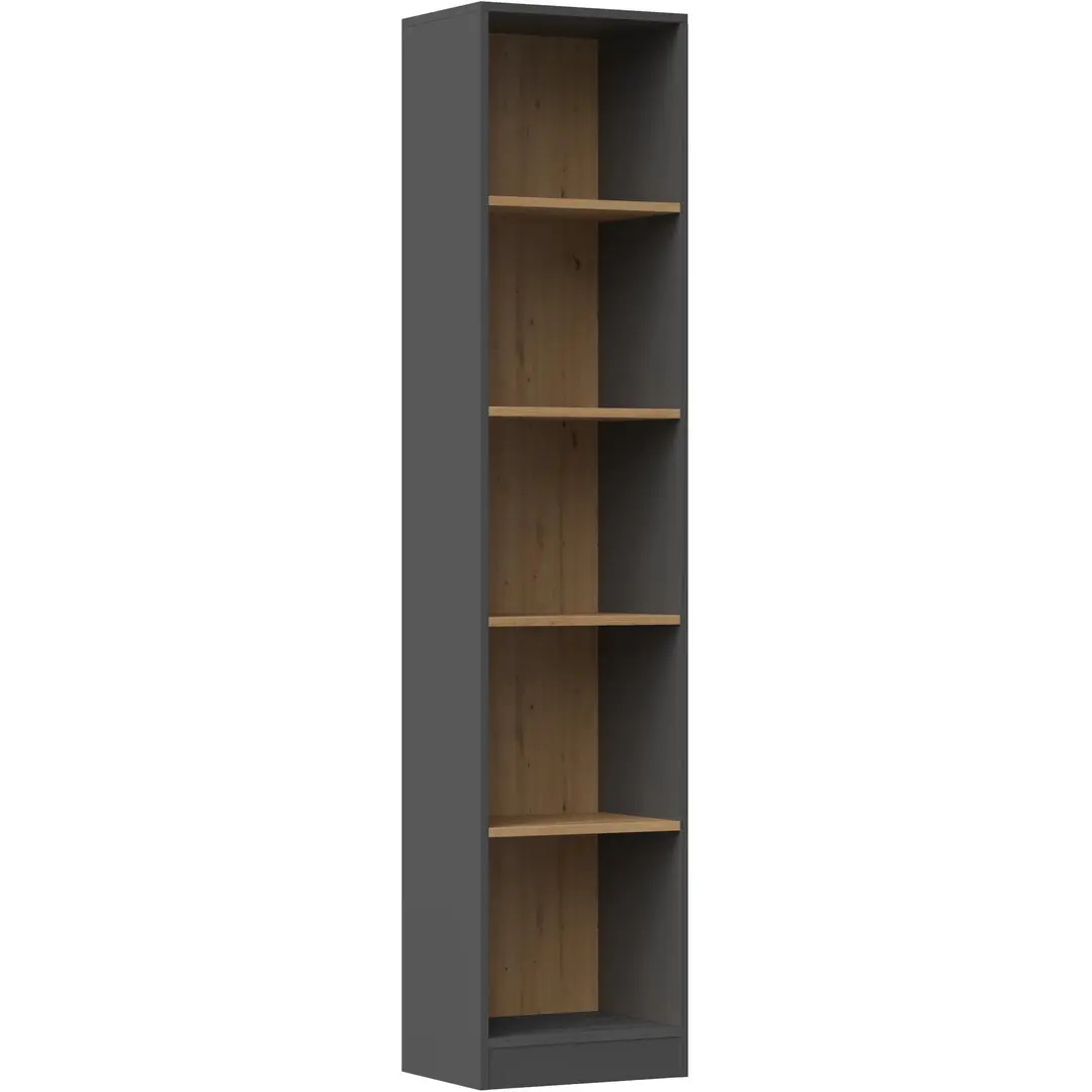 Etajera TopEshop R-40 (Anthracite/Artisan Oak) - 3