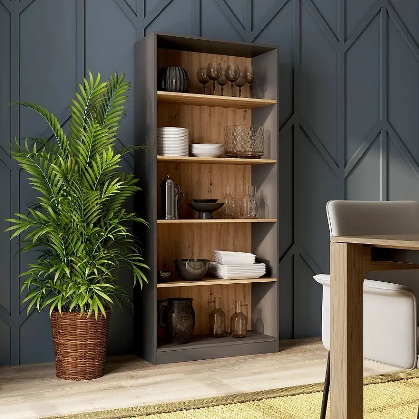 Стеллаж TopEshop R-80 (Anthracite/Artisan Oak)
