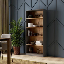 Стеллаж TopEshop R-80 (Anthracite/Artisan Oak) Thumb