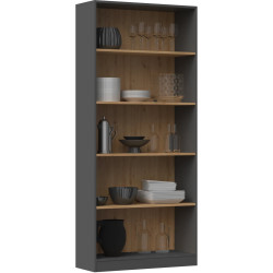 Стеллаж TopEshop R-80 (Anthracite/Artisan Oak) Thumb