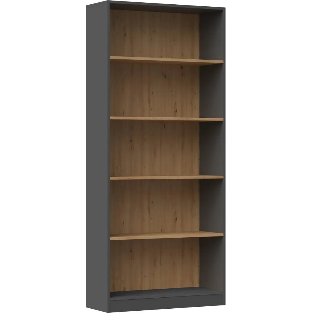 Стеллаж TopEshop R-80 (Anthracite/Artisan Oak) - 3
