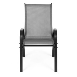 Set scaune de gradina MultiGarden SC-092KD-4 (Dark Grey) Thumb