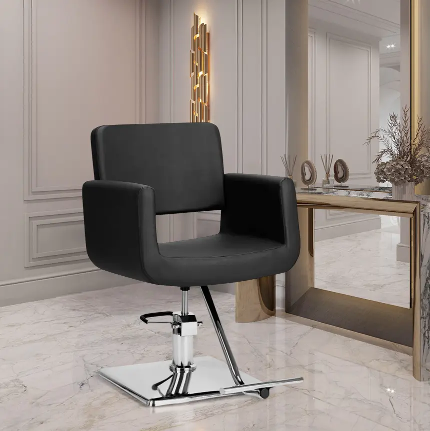 Fotoliu de coafor Gabbiano Helsinki (Black)