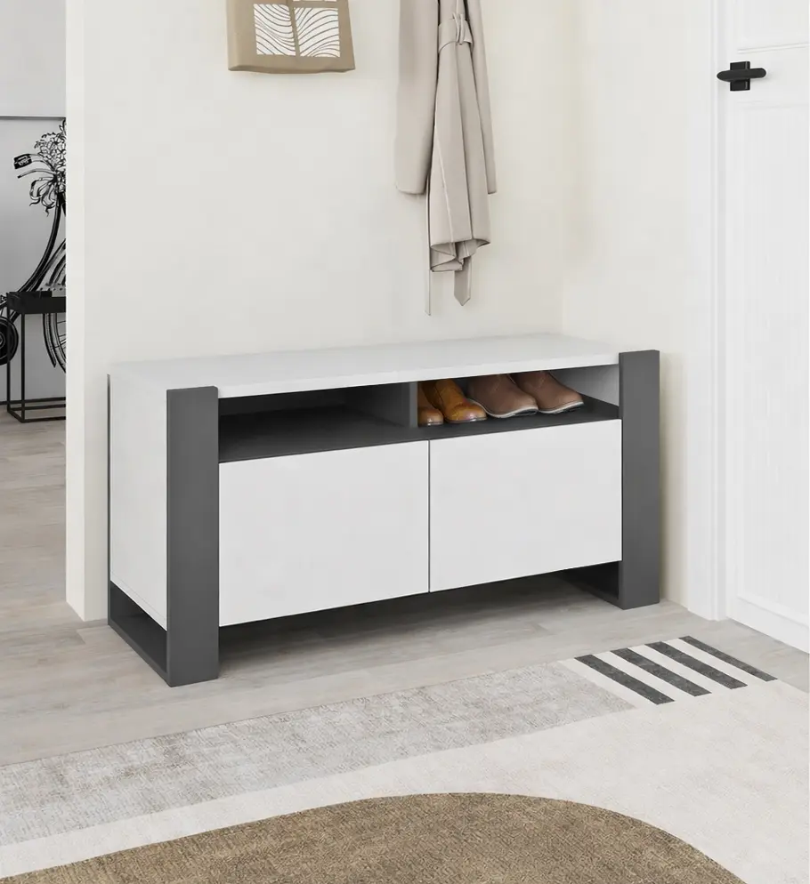 Tumba pentru incaltaminte Magnusplus Combo 100x46x42 (Graphite/White)