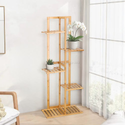 Стеллаж для цветов Springos Plant 6 GA0199 (Natural)