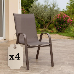 Комплект садовых стульев Springos Monza GF0073 (Brown)