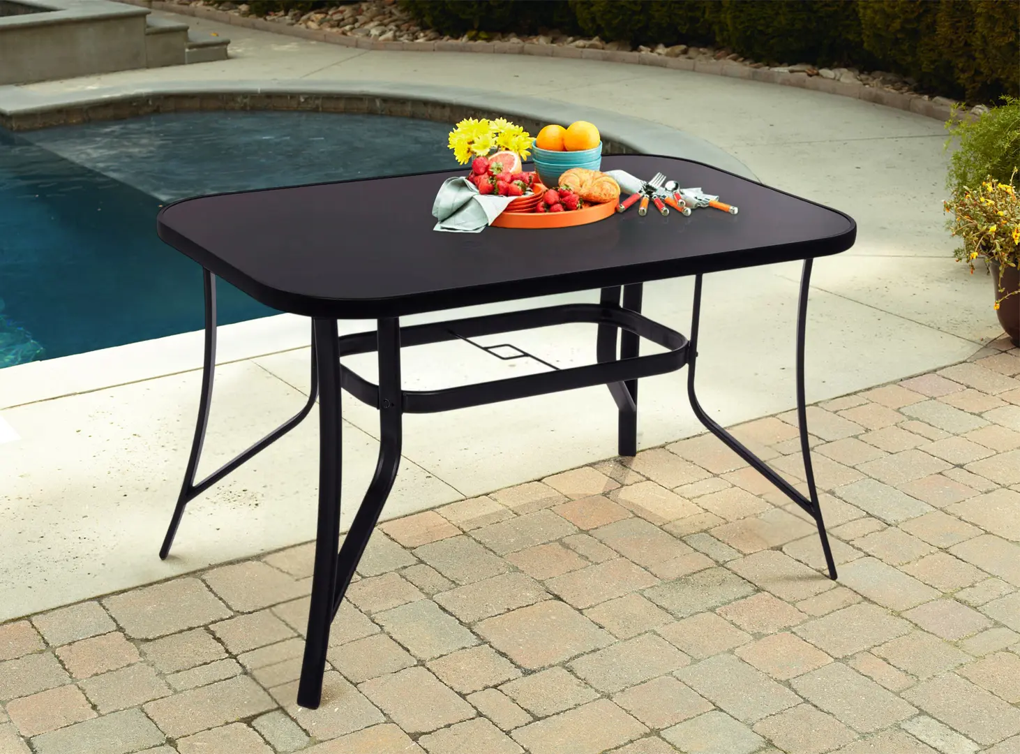 Стол Springos Toscana GF0077 (Black)