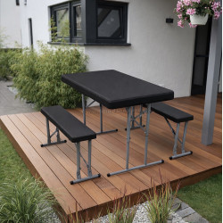 Set mobilier de gradina Springos GF0097 (Black)
